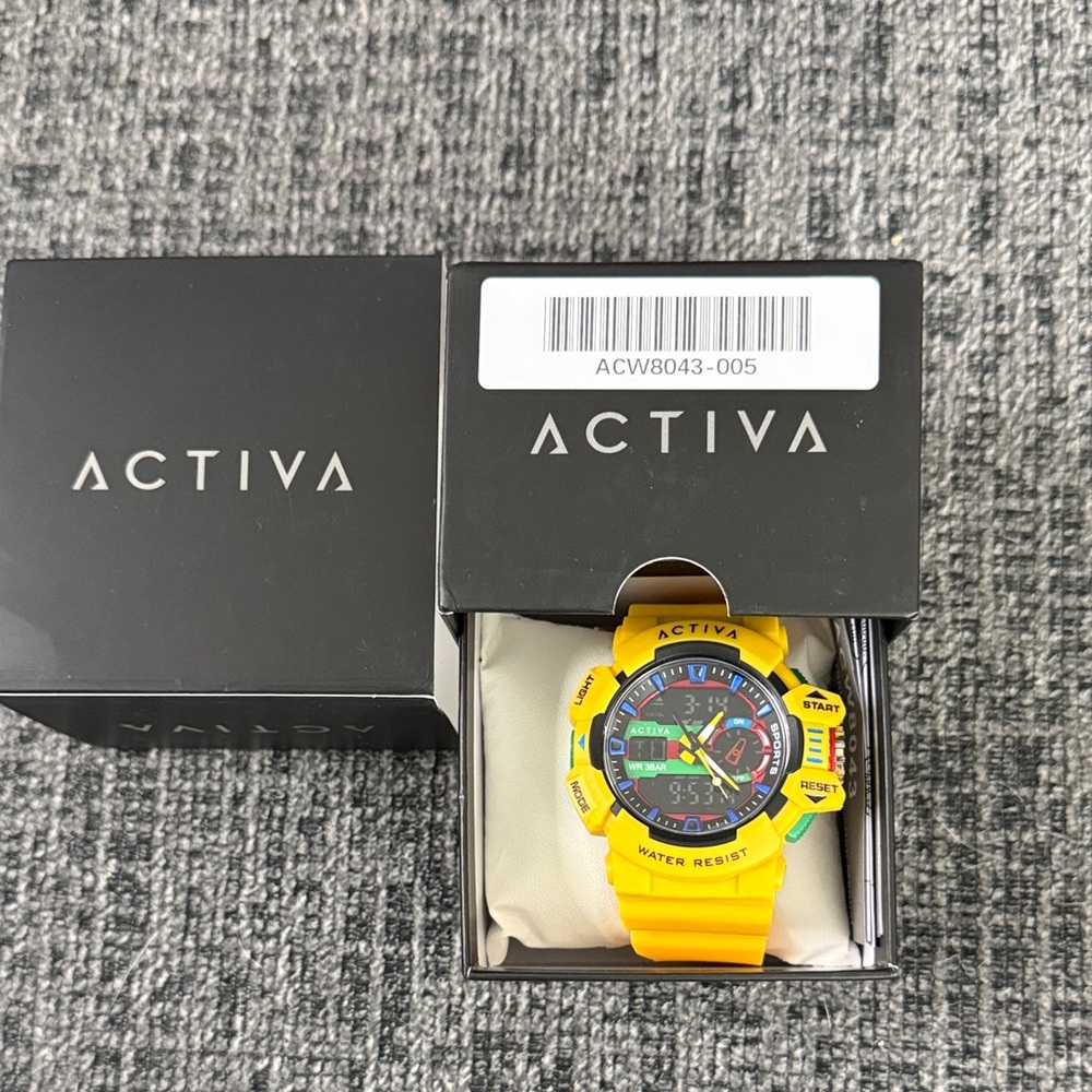 BNWT  X INVICTA Digital Men’s Watch Collection Bold Yellow Sports Watch. - Picture 4 of 9